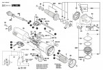 Bosch 3 601 H28 831 GWS1000 Angle Grinder Spare Parts